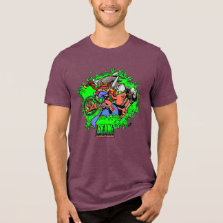 BEAN! Helden Männer    Tri-Blend Shirt