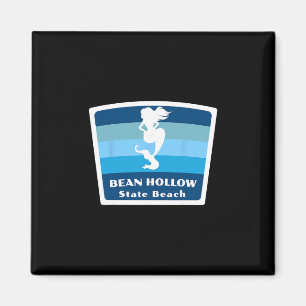 Bean Hollow State Beach California Meerjungfrau Ur Magnet