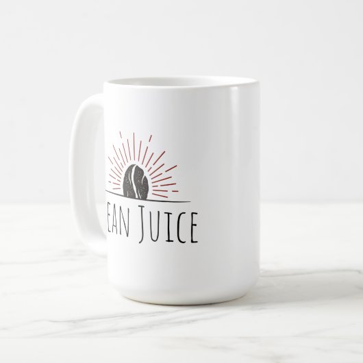 Bean Juice Coffee Tasse (Vorderseite Links)