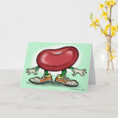 Bean Karte (Gelbe Blume)