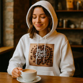 Bean Lover Kaffeebohnen Ästhetik Hoodie