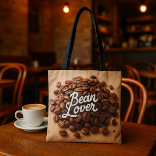 Bean Lover Kaffeebohnen Ästhetik Tasche
