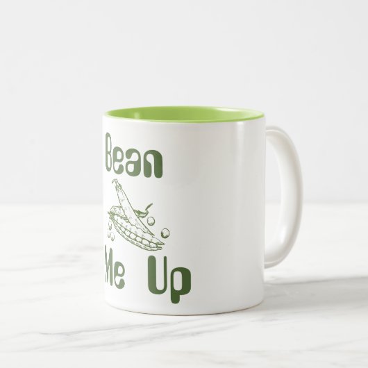 Bean Me up Coffee Tasse (VorderseiteRechts)