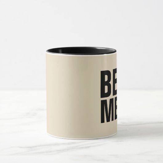 BEAN ME UP, Funny Coffee Mugs Tasse (Zentrum)