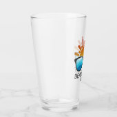 Bean Point Beach Florida Sonnenbrille Glas (Rechts)