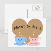 Bean Postkarte (Vorne/Hinten)