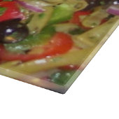 Bean Salad Food Vegetables Fotografie Schneidebrett (Ecke)