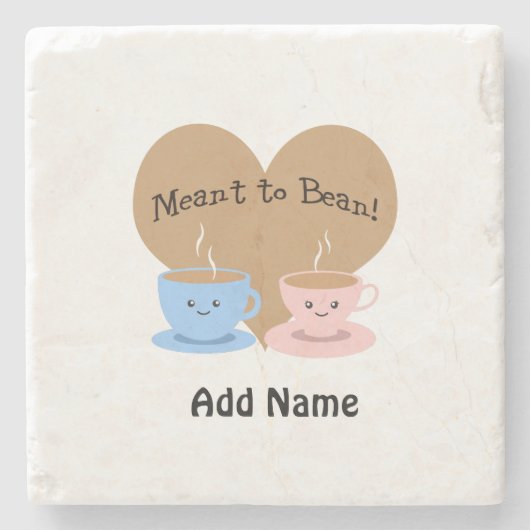 Bean Steinuntersetzer (Vorderseite)