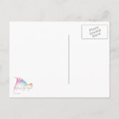 Bean-tastic-Kaffeefeier Einladungspostkarte (Rückseite)