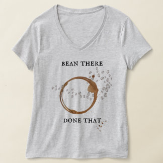 Bean There, Done That Coffee Pun T-Shirt