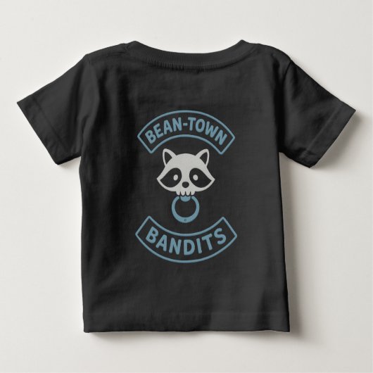 Bean Town Bandit Child T - Shirt Blue (Rückseite)