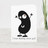 Bean vermisst Sie Karte (Vorderseite)