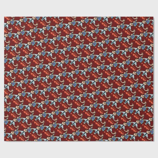 Bean-Zähler Geschenkpapier (Flach)