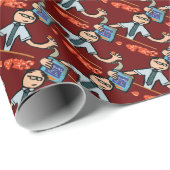 Bean-Zähler Geschenkpapier (Rolleneckpunkt)