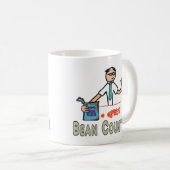 Bean-Zähler Kaffeetasse (VorderseiteRechts)