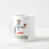 Bean-Zähler Kaffeetasse (Vorderseite Links)