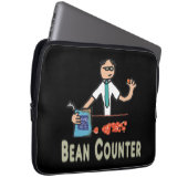 Bean-Zähler Laptopschutzhülle (Vorne Rechts)