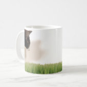 beanANDgrass Kaffeetasse (Vorderseite Links)