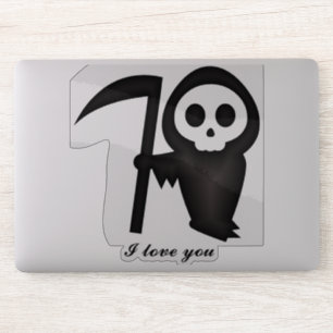 beängstigend aufkleber