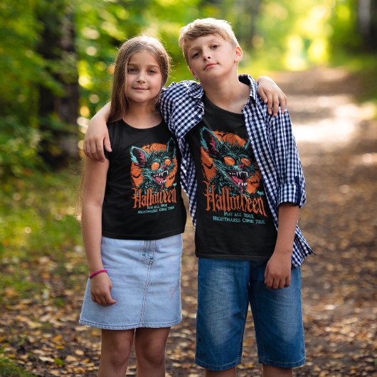 Beängstigend Bat Halloween T-Shirt