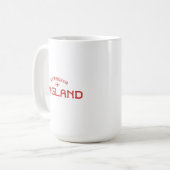 Beängstigend Birmingham England Kaffeetasse (Vorderseite Links)