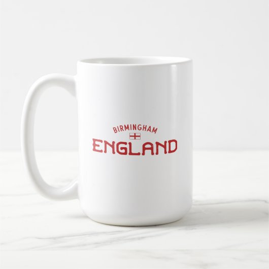 Beängstigend Birmingham England Kaffeetasse (Links)