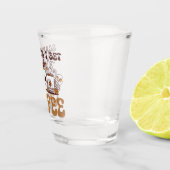 Beängstigend, bis ich Kaffee bekomme Schnapsglas (Rechts)