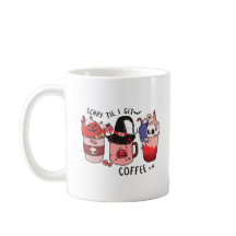 Beängstigend, bis ich Kaffee Halloween bekomme