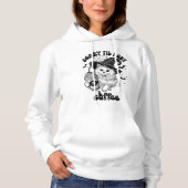 Beängstigend, bis ich Kaffee trinke | Niedlich Hal Hoodie (Vorderseite)