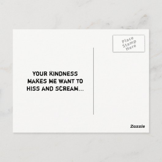 Beängstigend Black Cat und Skull Halloween Vielen  Postkarte (Rückseite)