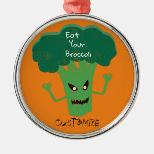 Beängstigend Broccoli Thunder_Cove Ornament Aus Metall