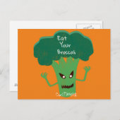 Beängstigend Broccoli Thunder_Cove Postkarte (Vorne/Hinten)