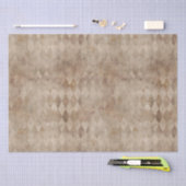 Beängstigend Brown Harlequin Seidenpapier (Handwerk)