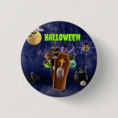 Beängstigend Button (Vorderseite)