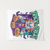 Beängstigend Clown Halloween Wandteppich (Vorderseite (Horizontal))