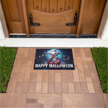 Beängstigend Clown Happy Halloween