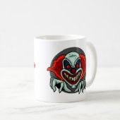 Beängstigend Clown Kaffeetasse (VorderseiteRechts)