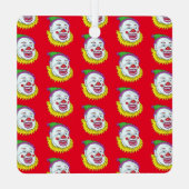 Beängstigend Clown Ornament Aus Metall (Rückseite)