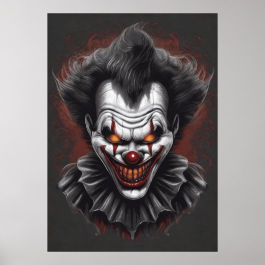 Beängstigend Clown Poster (Vorne)