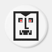Beängstigend Cyborg Vampire Bot Magnet (Vorne)