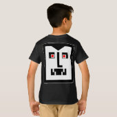 Beängstigend Cyborg Vampire Bot - Pocket Motif T-Shirt (Schwarz voll)