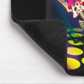 Beängstigend Death Gingerbrot Man zu Halloween Mousepad (Ecke)