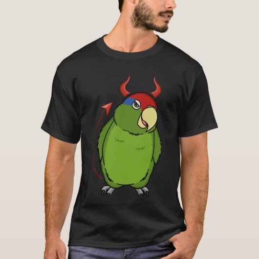 Beängstigend Devil Costume Parrot I Mexicanche Am T-Shirt (Vorderseite)