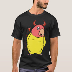 Beängstigend Devil Kostüm Parrot I Peach konfronti T-Shirt