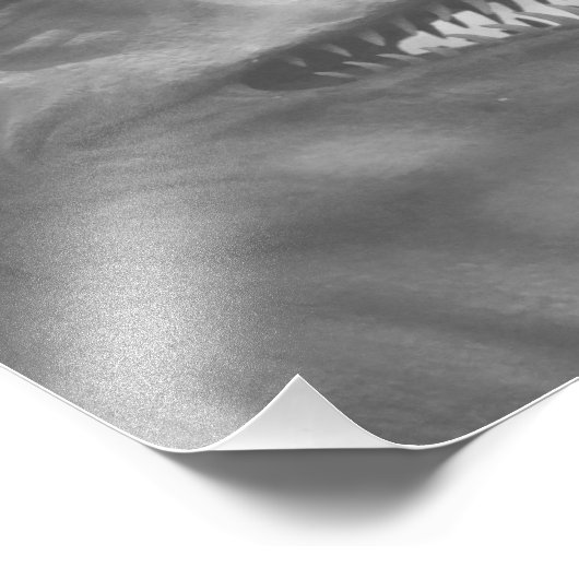 Beängstigend Dinosaurier Fotodruck (Ecke)