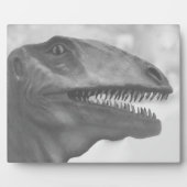 Beängstigend Dinosaurier Fotoplatte (Vorderseite)