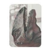 Beängstigend Dinosaurier Magnet (Vertikal)