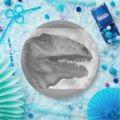 Beängstigend Dinosaurier Pappteller (Party)