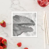 Beängstigend Dinosaurier Serviette (Beispiel)
