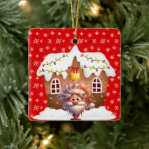 Beängstigend Elf Candy Gingerbread House